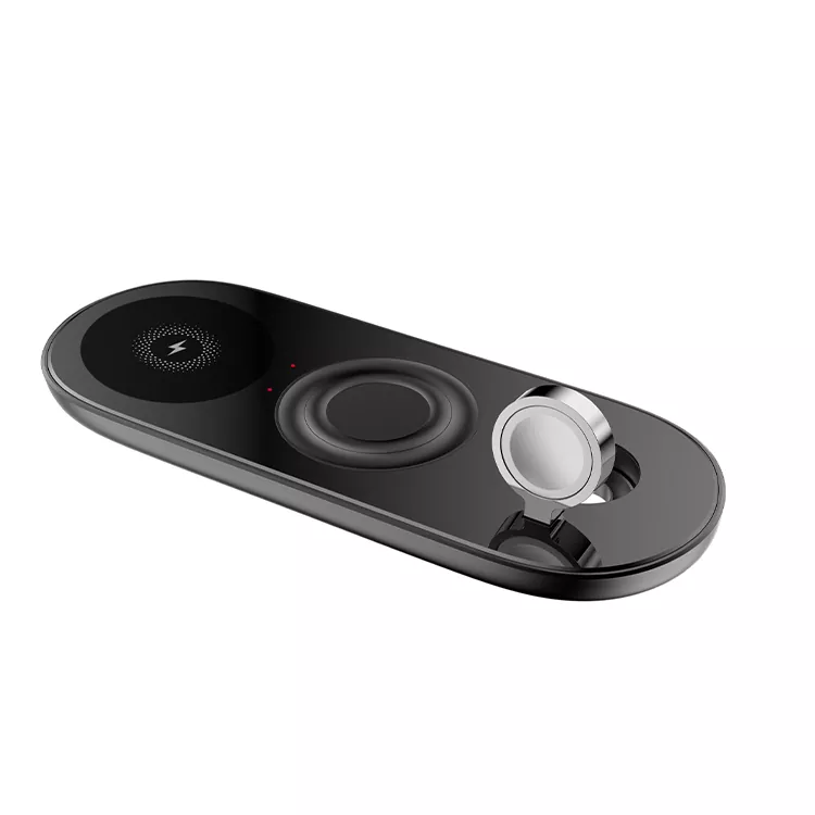 Cargador inalámbrico plano 3 en 1